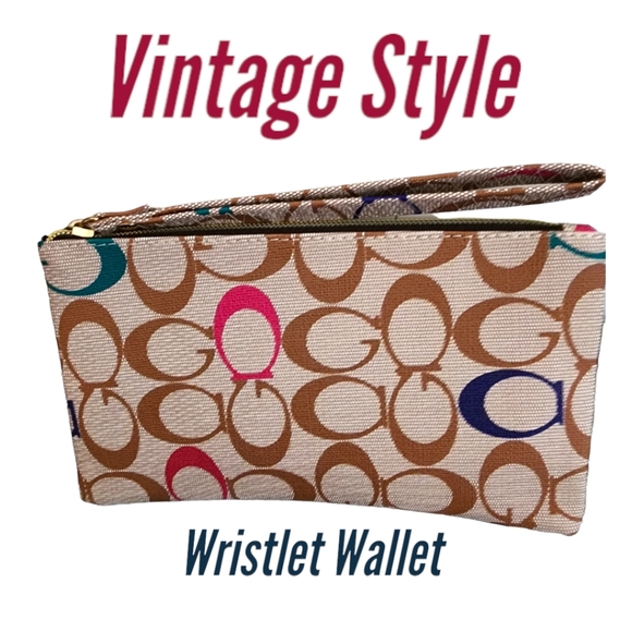 Women's Spacious Multicolor Wristlet Wallet. - Picture 2 of 11
